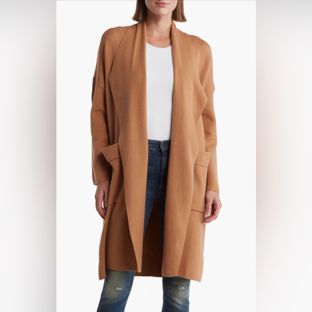 BY DESIGN Open Front Long Cardigan